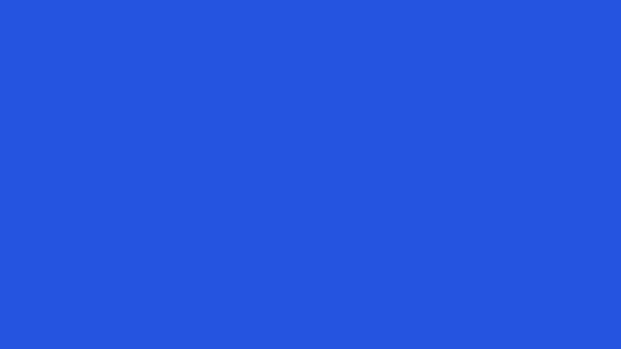 Azul elétrico background #2554E0