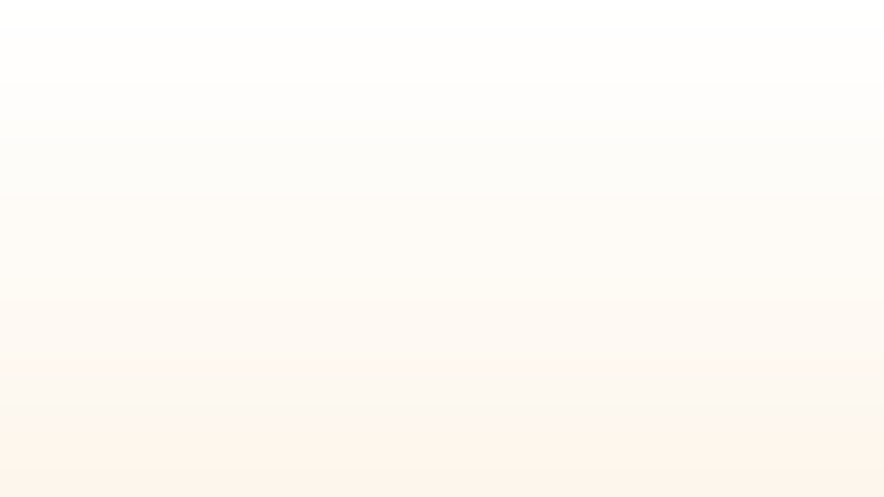 Branco para creme background #FFFFFF → #FDF6EC