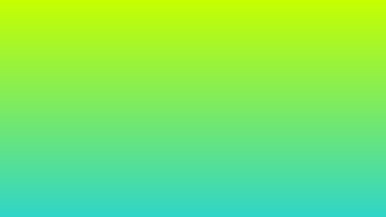Céu limão background #C6FF00 → #30D5C8