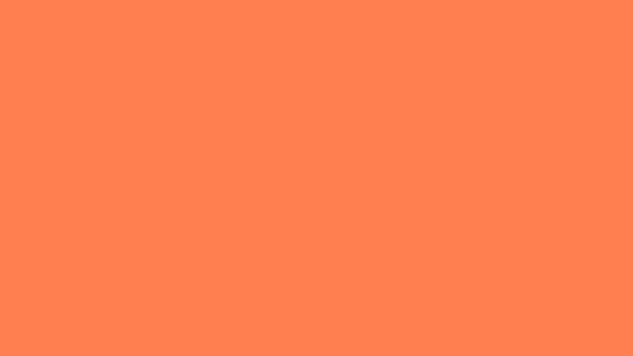 Coral background #FF7F50