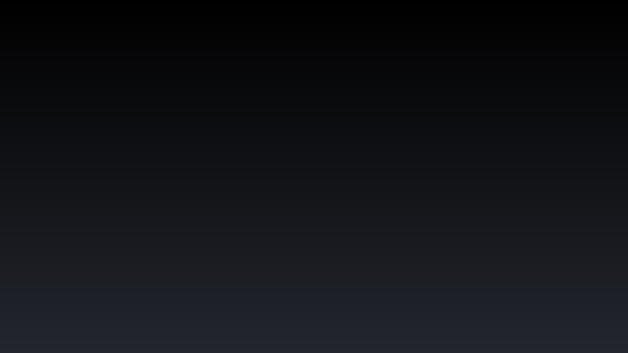 Fade preto background #000000 → #23262E