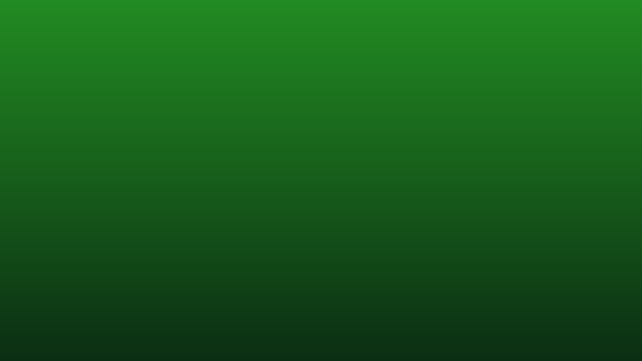 Floresta background #228B22 → #0B2E13