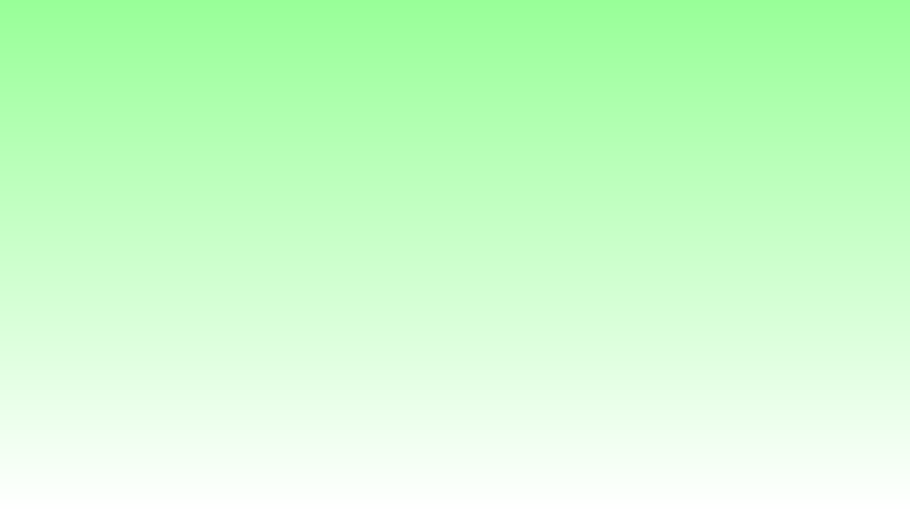 Menta para branco background #98FF98 → #FFFFFF