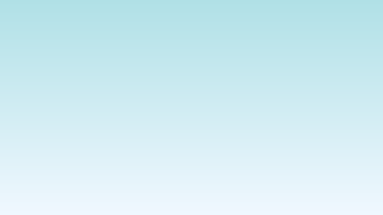 Pó para Alice background #B0E0E6 → #F0F8FF